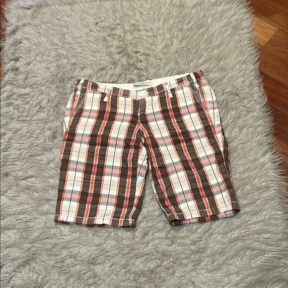 Abercrombie and fitch vintage y2k plaid Bermuda‎ shorts - Picture 1 of 5